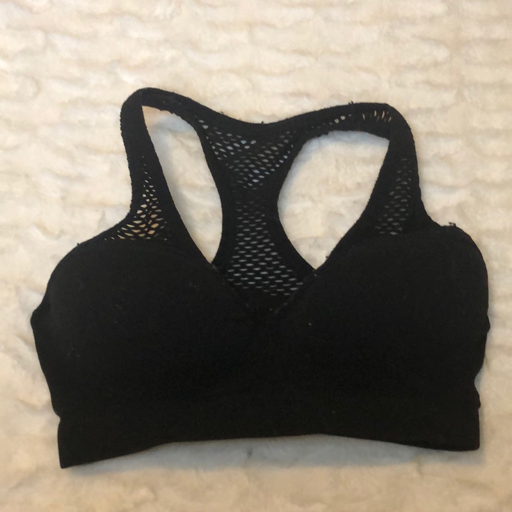 PINK push up sports bra